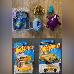 McDonald’s Toys and Hot Wheels Set